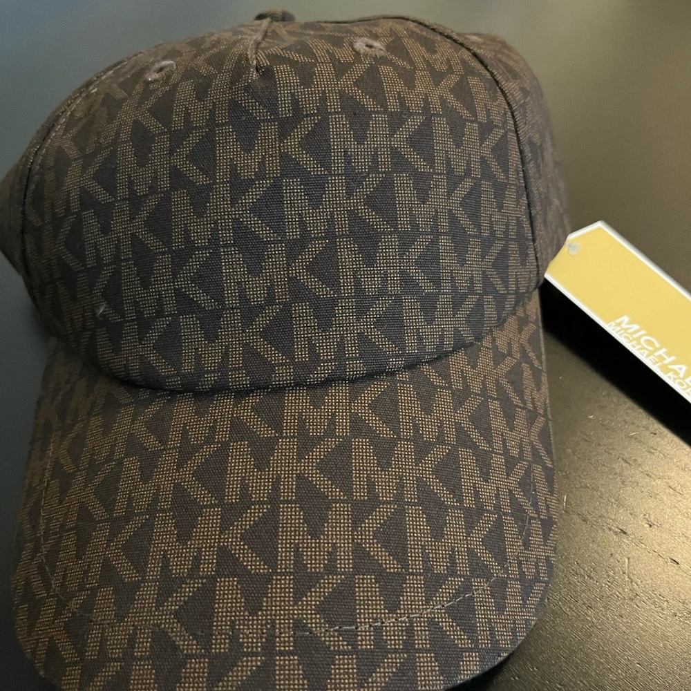 Michael Kors Brown Logo Hat